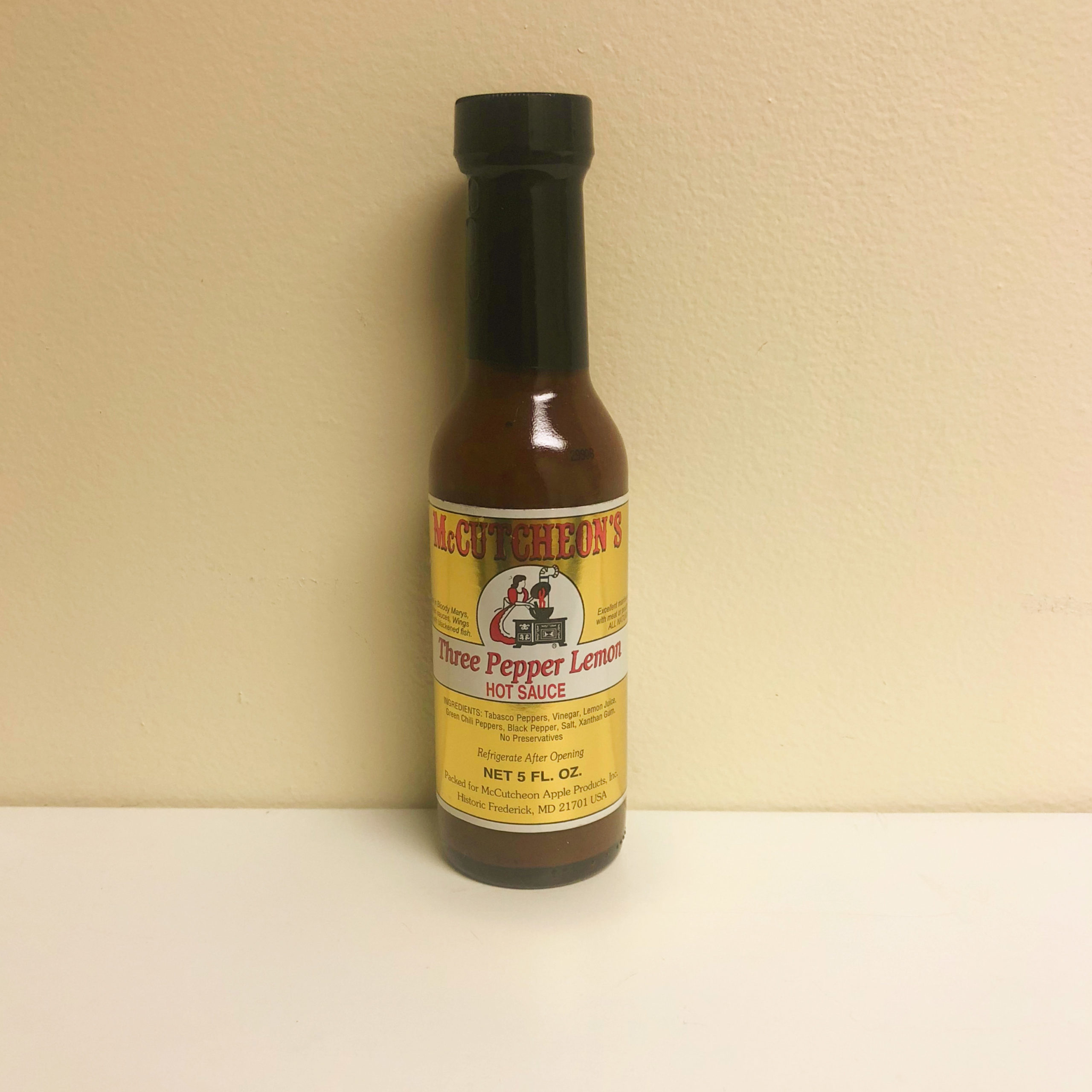 McCutcheon’s Three Pepper Lemon Hot Sauce – Traut's Treats